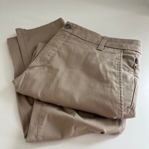 Birddogs Men's‎ Khaki Pants Performance Stretch 32x28 golf workwear basic